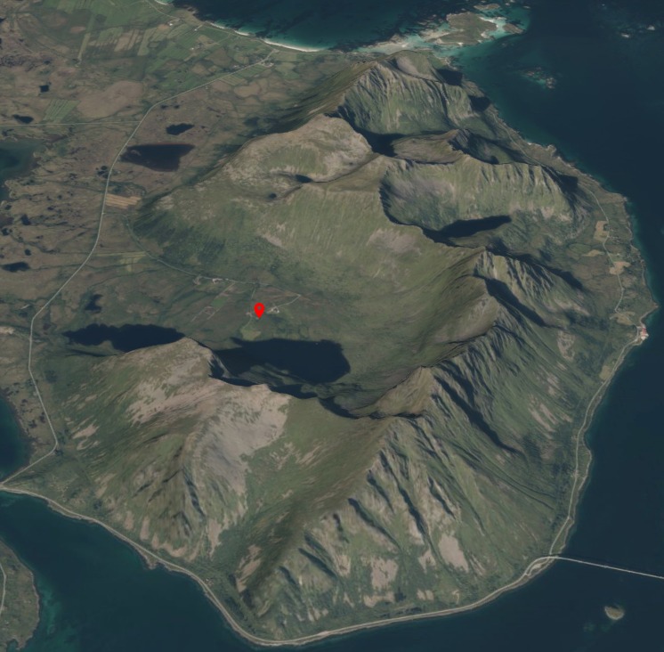 Å vise at Jenndalen er ein tidlegare brebotn.